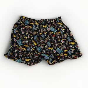 NWT Vintage Disney Mickey Mouse Mickey & Co 100% Silk Sleep Shorts Boxers XL